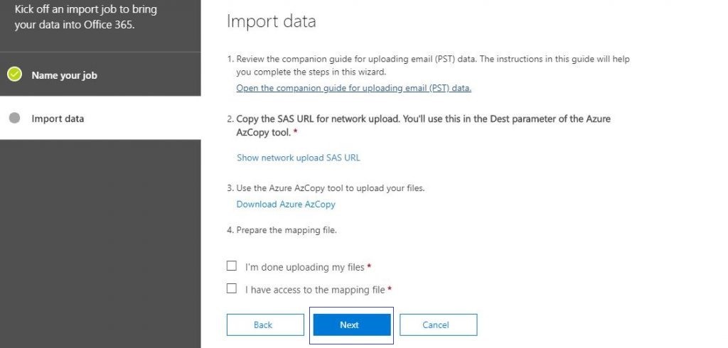 Import precess