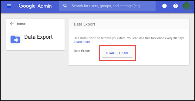 G Suite Export Tool