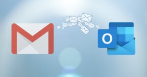 transfer emails from Gmail to Outlook