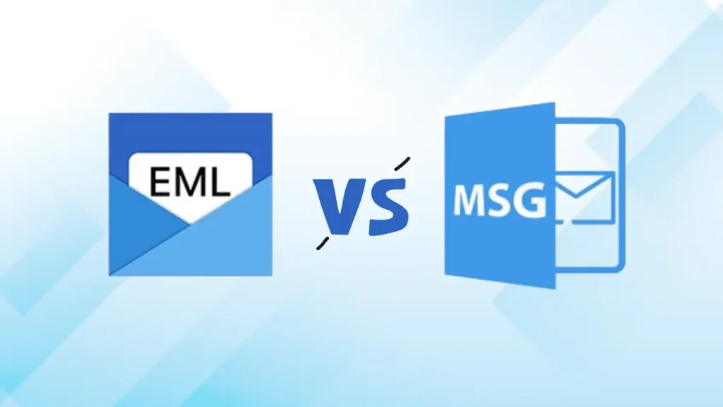 EML vs MSG differences MSG and EML banner image