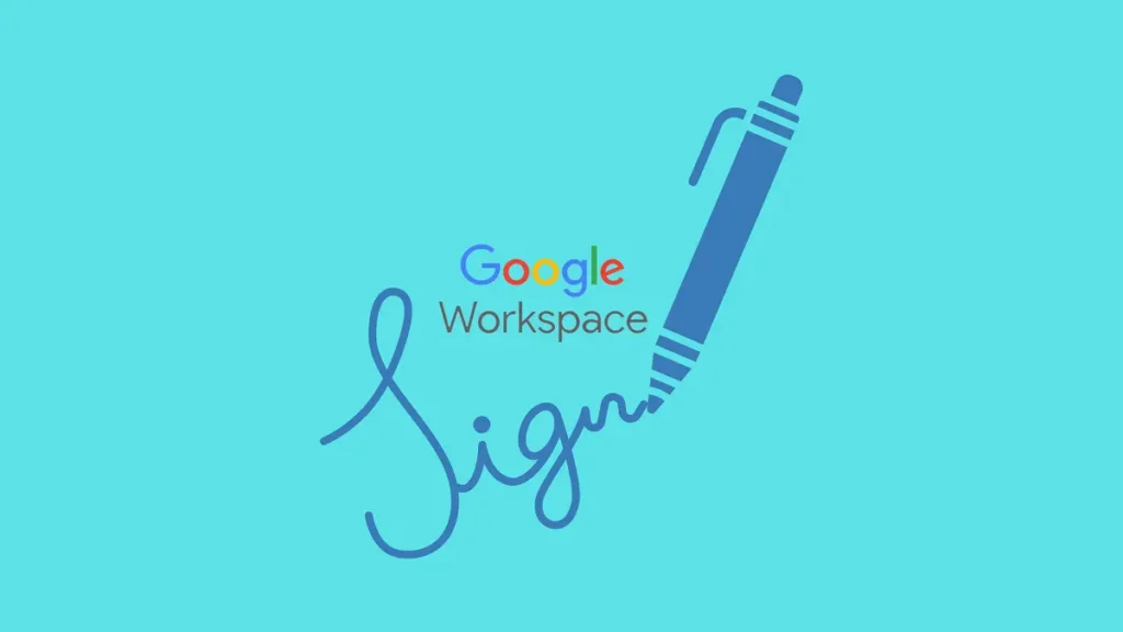 google workspace email signature settings