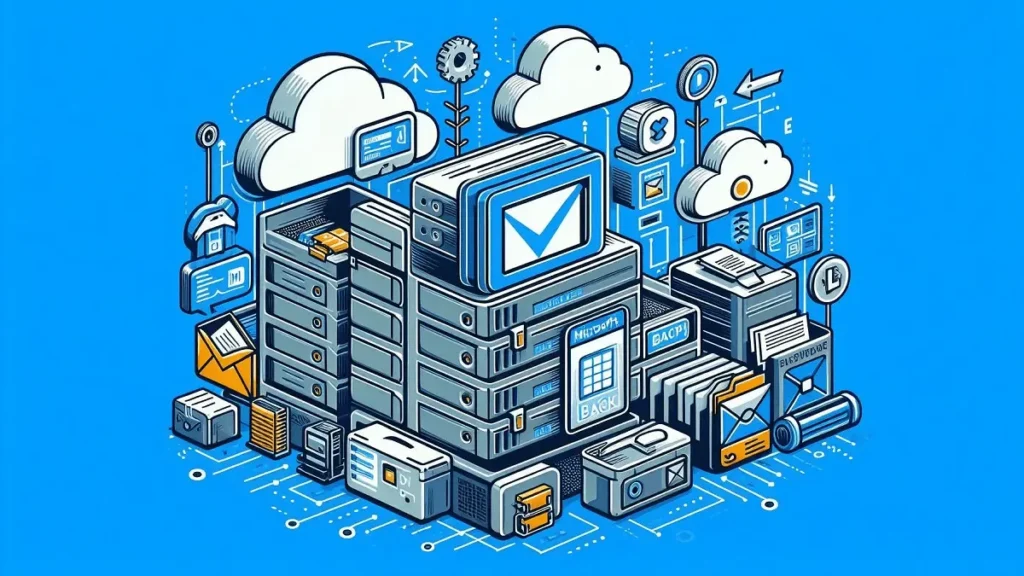 Back up Exchange Server mailboxes to PST